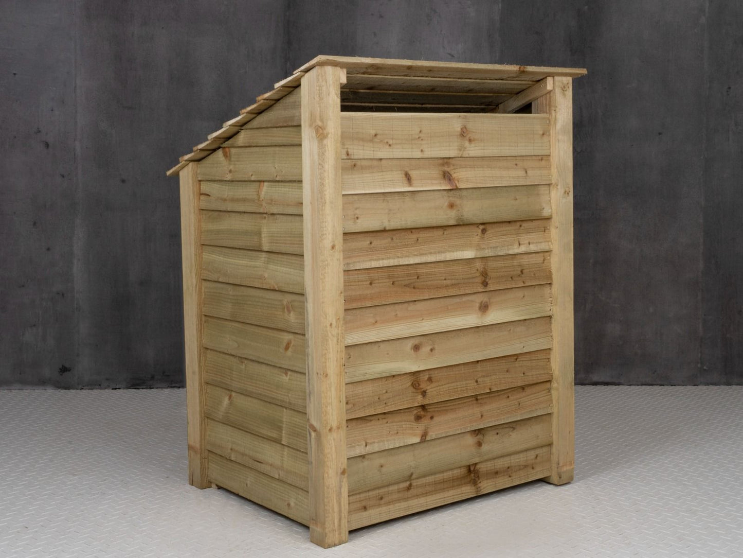 Wooden Log Store W-99cm, H-126cm Or 180cm, D-88cm