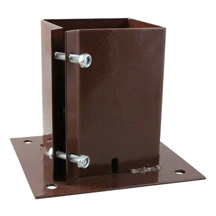 Pergola post spikes and shoes, bolt down or spikes