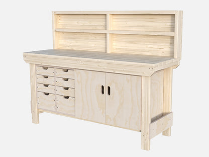 Acorn Heavy-duty Cupboard Workbench (V.1)