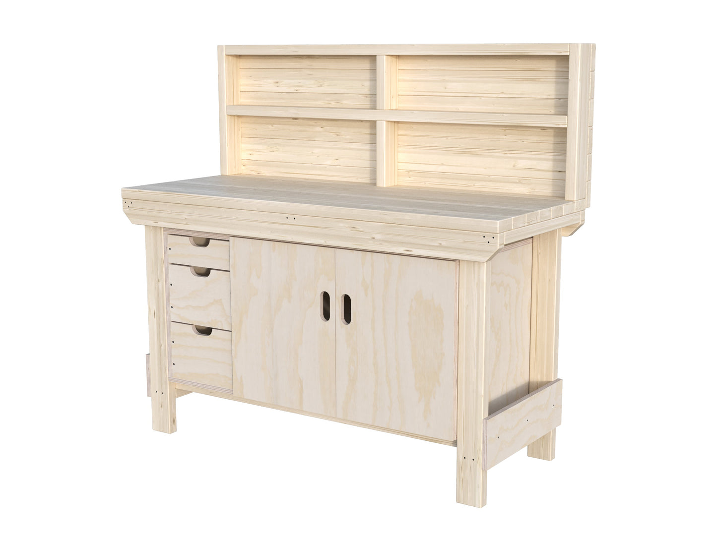 Acorn Heavy-duty Cupboard Workbench (V.2)
