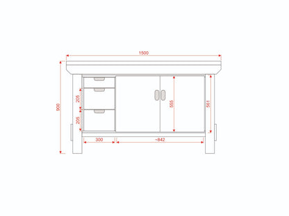 Acorn Heavy-duty Cupboard Workbench (V.2)