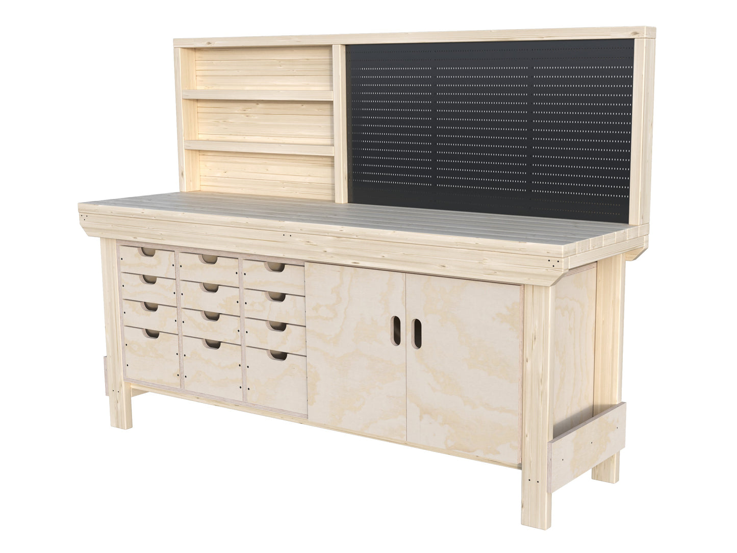 Acorn Heavy-duty Cupboard Workbench (V.1)