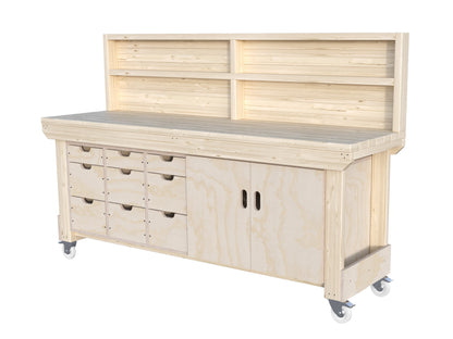 Acorn Heavy-duty Cupboard Workbench (V.2)
