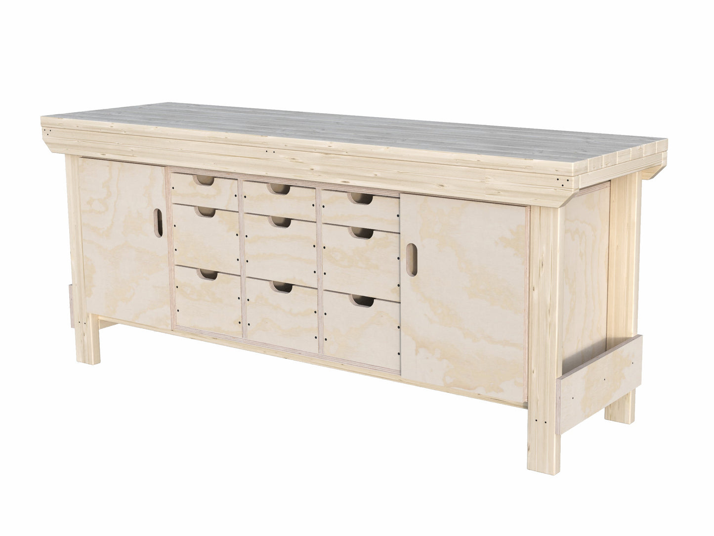 Acorn Heavy-duty Cupboard Workbench (V.5)