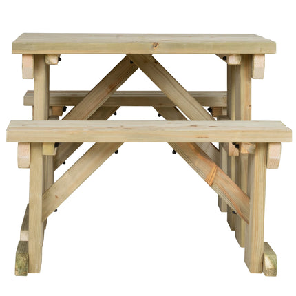Aspen Picnic Table and Benches Set