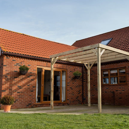 Box Wooden Garden Pergola Kit