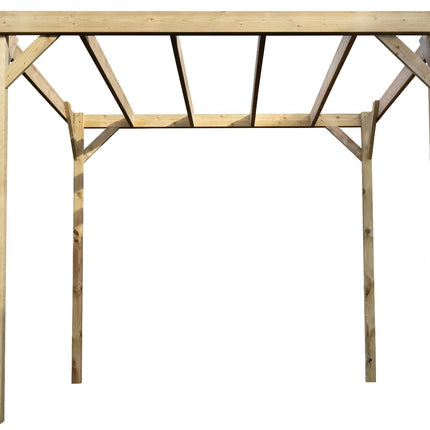 Box Wooden Garden Pergola Kit