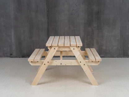 Classic Pub Style Picnic Bench and Table