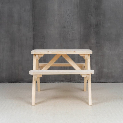 Classic Rounded Pub Style Picnic Bench and Table