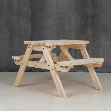 Classic Rounded Pub Style Picnic Bench and Table