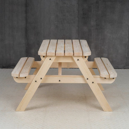 Classic Rounded Pub Style Picnic Bench and Table