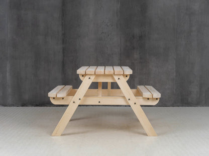 Classic Rounded Pub Style Picnic Bench and Table