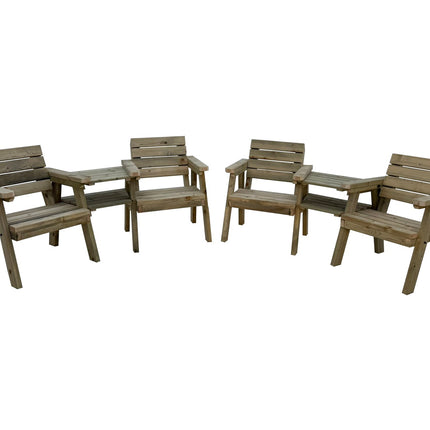 Consilium Heavy-Duty Twin Companion Garden Seat