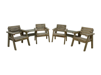Consilium Heavy-Duty Twin Companion Garden Seat