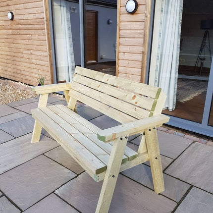 Consilium Garden Fence Bench With Backrest