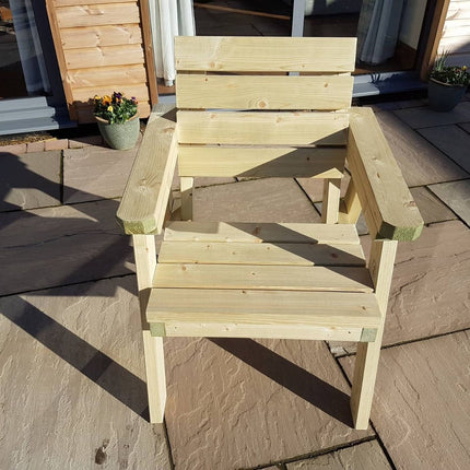 Consilium Garden Fence Bench With Backrest
