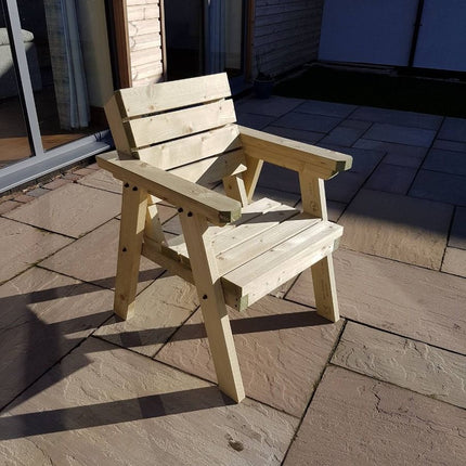 Consilium Garden Fence Bench With Backrest