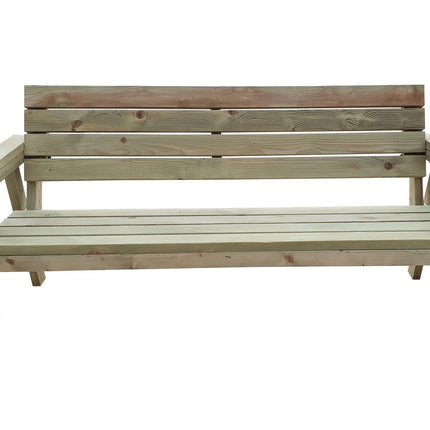 Consilium Garden Fence Bench With Backrest