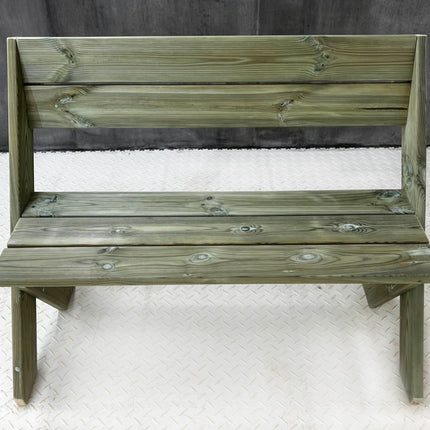 DeckFusion Wooden Garden Bench