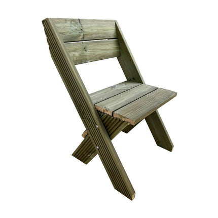 DeckFusion Wooden Garden Chair