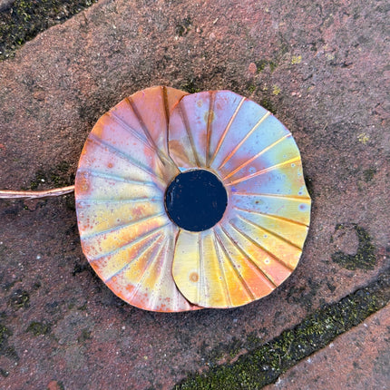 Copper Poppy Flower