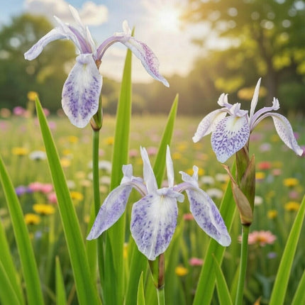 Iris laevigata 'Mottled Blue'