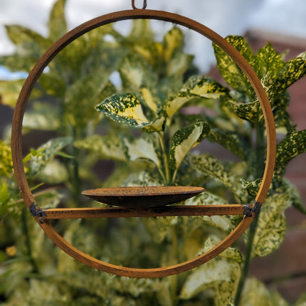 Hanging Bird Feeder Platform Ring