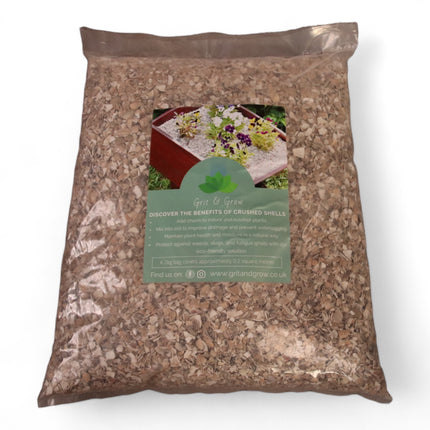 Crushed Sea Shells 2kg small bag - Grit & Grow