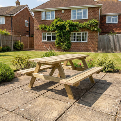 Premium Classic Pub Style Bench - Heavy Duty