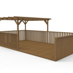 2.4m x 3m / Rustic Brown