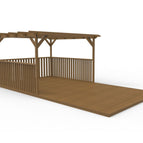 2.4m x 3m / Rustic Brown