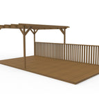 2.4m x 3m / Rustic Brown