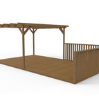 2.4m x 3m / Rustic Brown