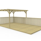 2.4m x 3m / Natural (Light Green)