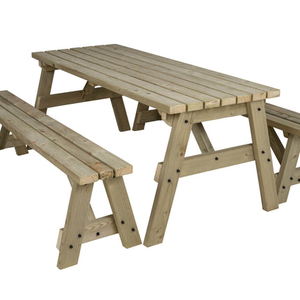 Victoria Picnic Table and Benches Set