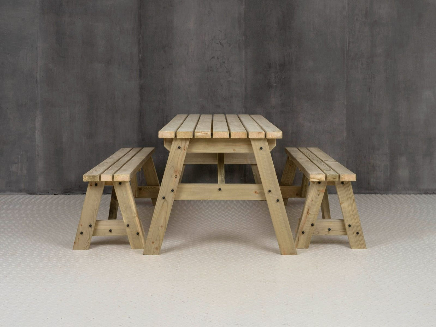 Victoria Space Saving Picnic Table and Benches Set