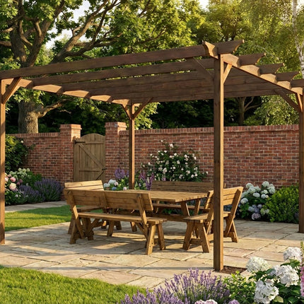 Champion Wooden Garden Pergola Kit