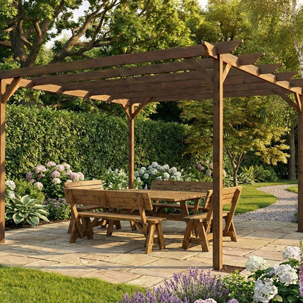 Champion Wooden Garden Pergola Kit