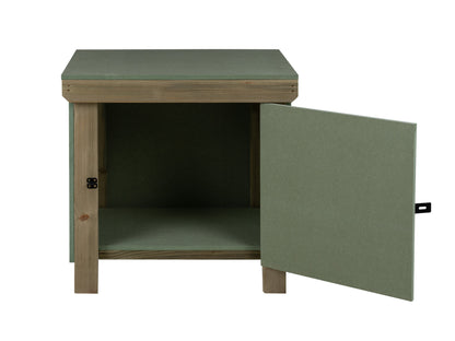 Wooden UniMDF Moisture Resistant Workbench With Lockable Cupboard (V.9)