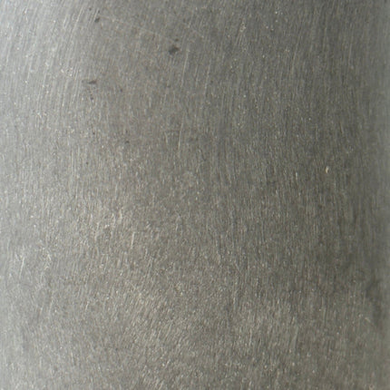 Aurello | Brushed Grey Stone Resin Indoor Plant Pots (Set of 2)