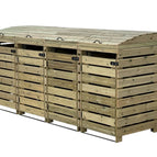 Quadruple / Without Shelf / Without Expert Assembly