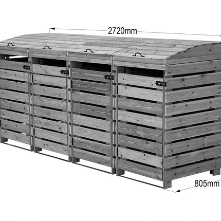 Binbreeze Wheelie Bin Storage Unit