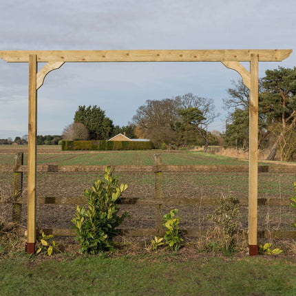 Screen Pergola, Plant Climbing Arbour - Corbel Sculpted Brace