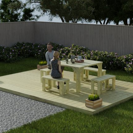 Wooden Decking Kit
