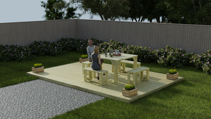 Wooden Decking Kit