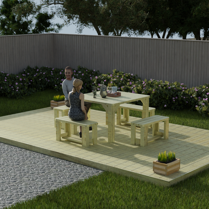 Wooden Decking Kit