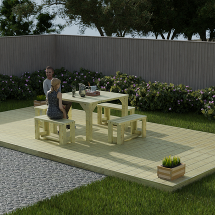 Wooden Decking Kit