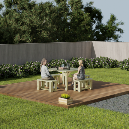 Wooden Decking Kit