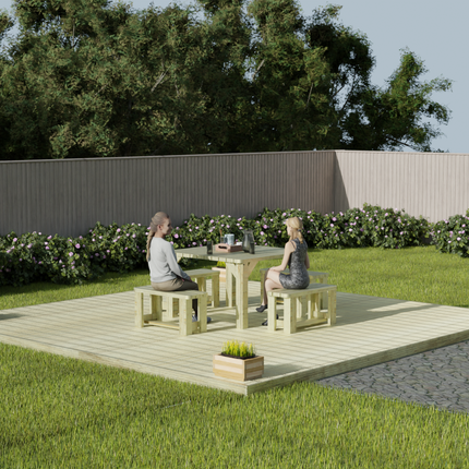 Wooden Decking Kit