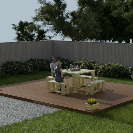 Wooden Decking Kit